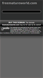 Mobile Screenshot of freematureworld.com